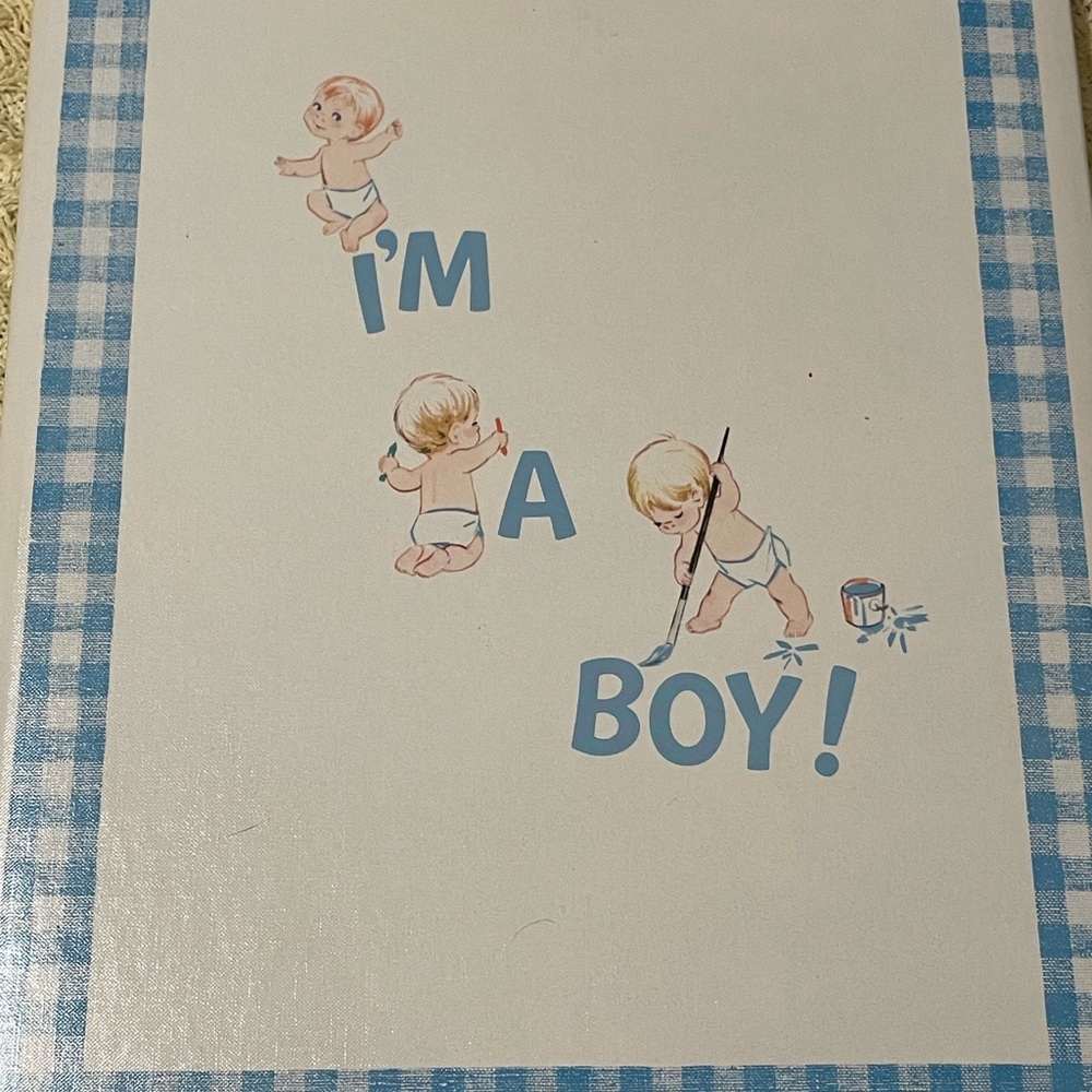 Vintage Baby Boy book